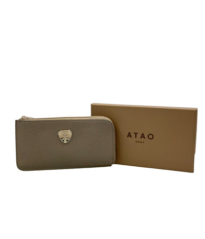 美品 ATAO 長財布 L字ファスナー レディース アタオ