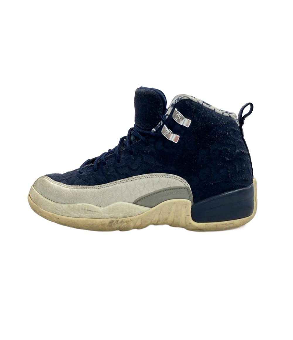 ナイキ ハイカットスニーカー AIR JORDAN 12 RETRO PRM BV8017-445 キッズ SIZE 23.5 (M) NIKE