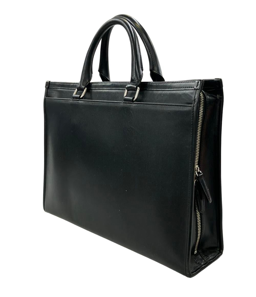 LANVIN 2WAY ビジネスバッグ ブリーフケース ショルダーバッグ 斜め掛け メンズ ランバン