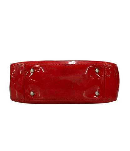 Longchamp 2way ハンドバッグ ショルダーバッグ 斜め掛け パテントレザー ろぞ レディース ロンシャン