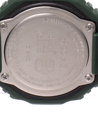 美品 CASIO 腕時計 ブルートゥース搭載 G-SHOCK ソーラー ブラック GA-B2100 メンズ カシオ