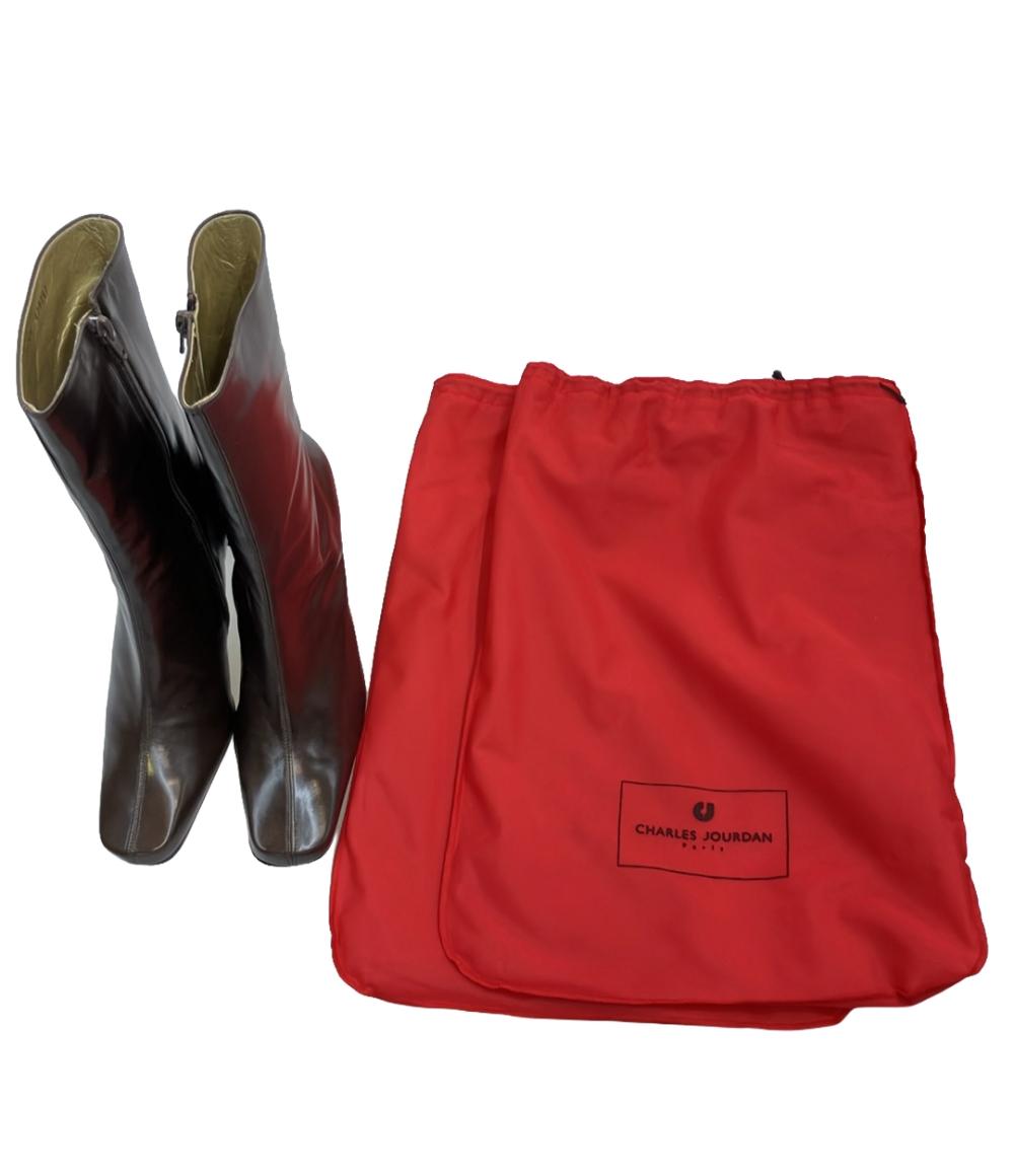 シャルル・ジョルダン ショートブーツ レディース SIZE 6 1/2 (M 