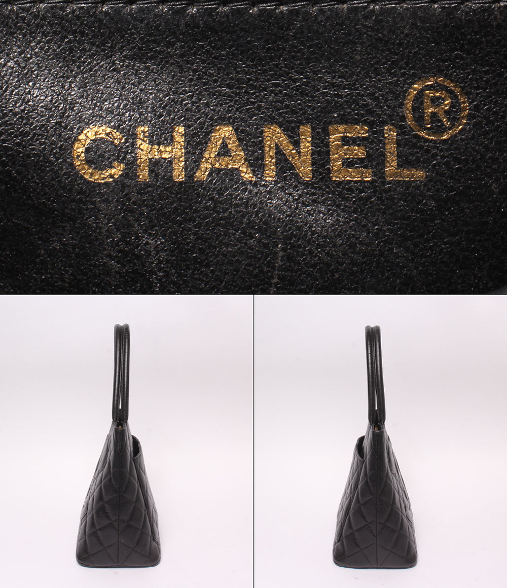 CHANEL トートバッグ ショルダーバッグ 肩掛け ゴールド金具 5番台 キャビアスキン レディース シャネル