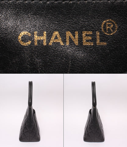 CHANEL トートバッグ ショルダーバッグ 肩掛け ゴールド金具 5番台 キャビアスキン レディース シャネル