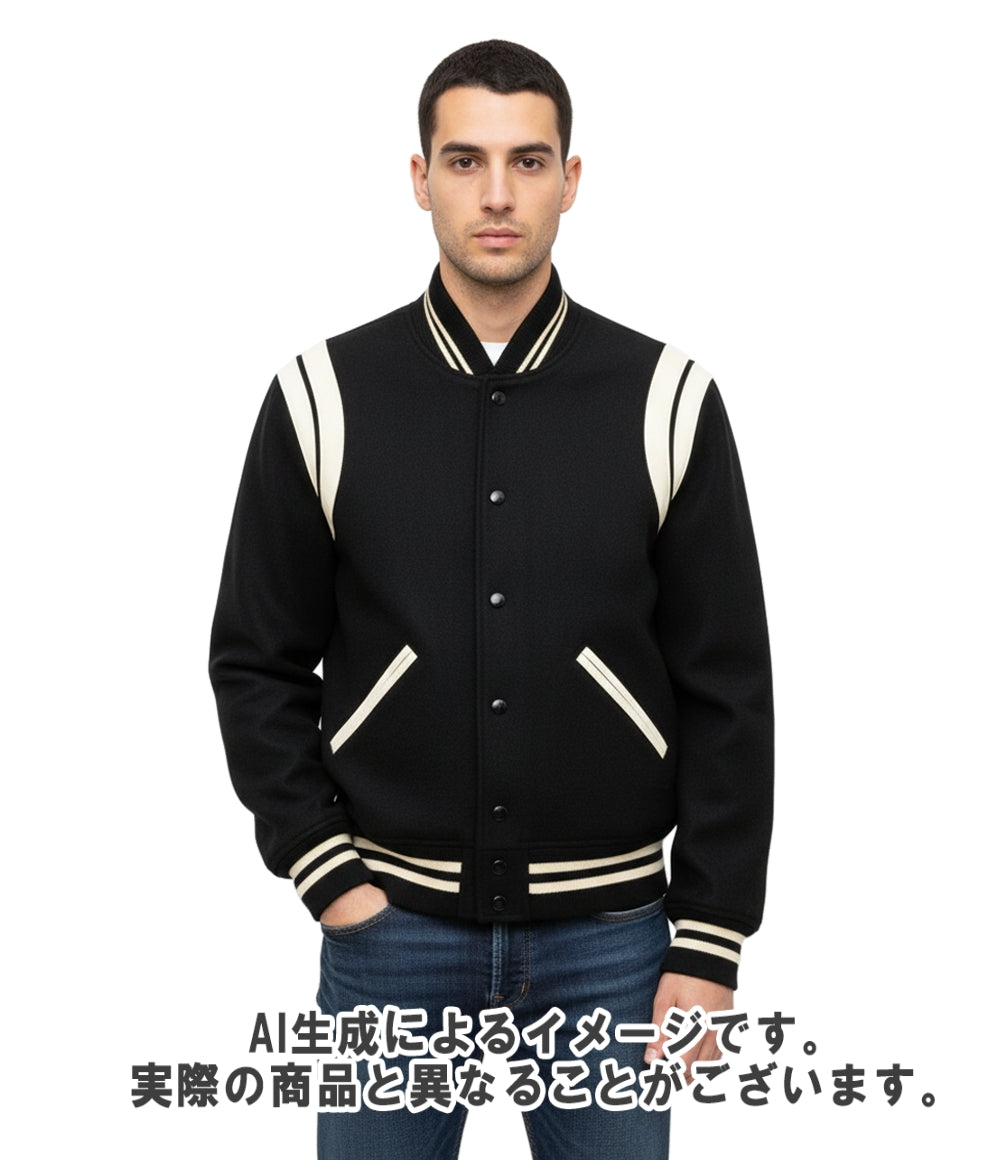 SAINT LAURENT PARIS ウール テディジャケット メンズ SIZE 42 (XS