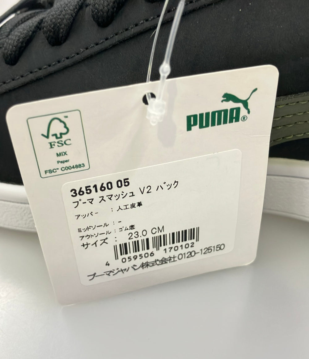 美品 PUMA ローカットスニーカー スマッシュ V2 バック 365160-05 レディース SIZE 23.0 (M) プーマ