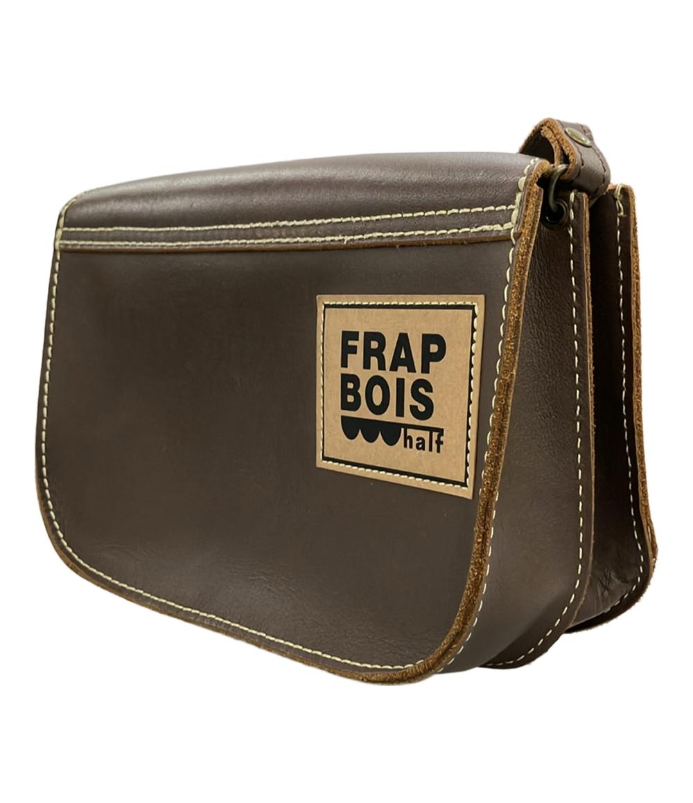 FRAPBOIS half ショルダーバッグ 斜め掛け 本革 レディース フラボアハーフ