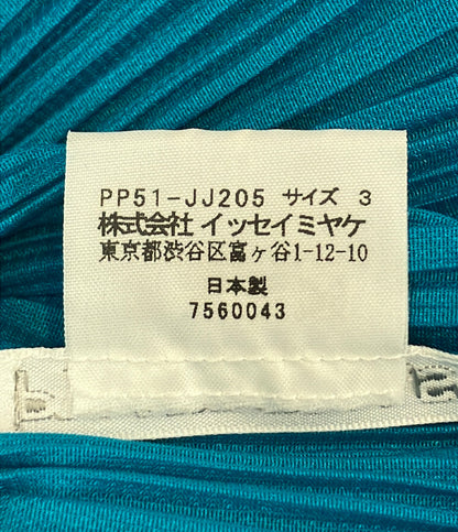PLEATS PLEASE 長袖 変形スリーブ プリーツシャツ レディース SIZE 3 プリーツプリーズ