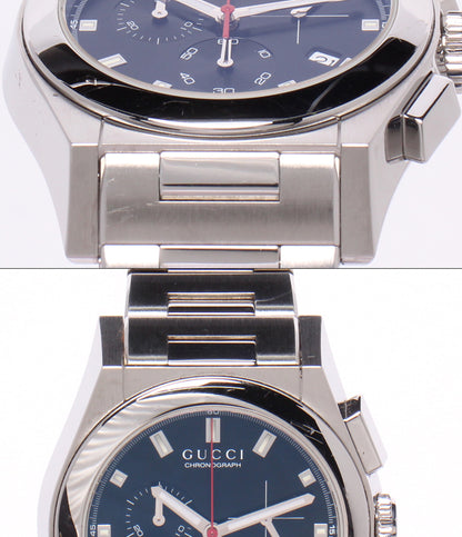 GUCCI 腕時計 パンテオン クオーツ ブラック 115.2 メンズ グッチ
