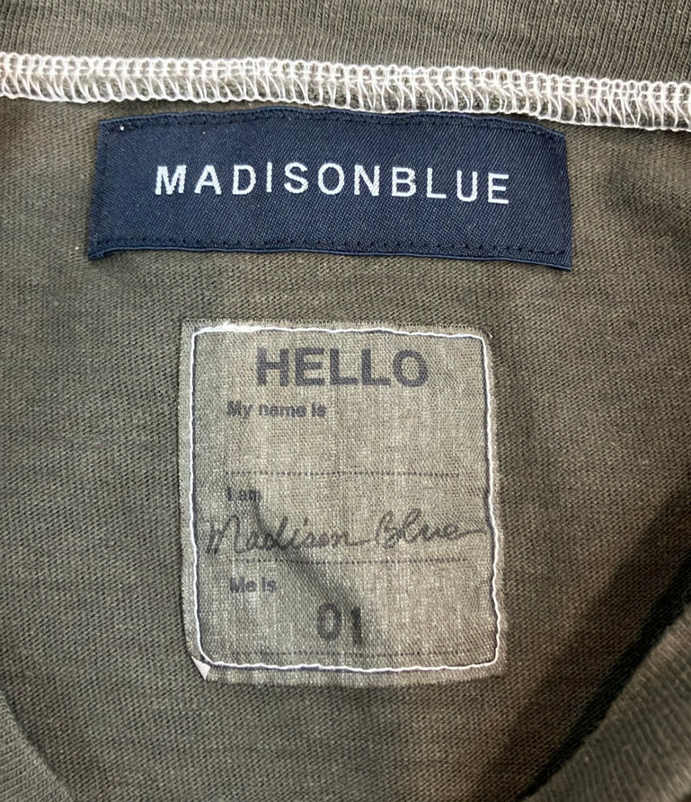 MADISONBLUE 半袖Tシャツ Hello MB999-7101 メンズ SIZE 1 (S) マディソンブルー