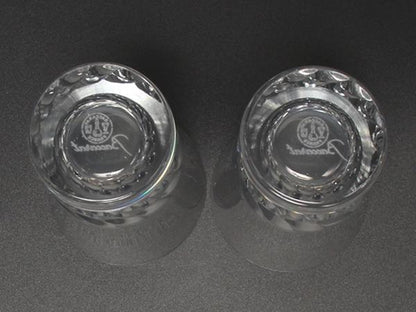 美品 バカラ グラス タンブラー 2点セット ペア グラスジャパン グローリア Baccarat