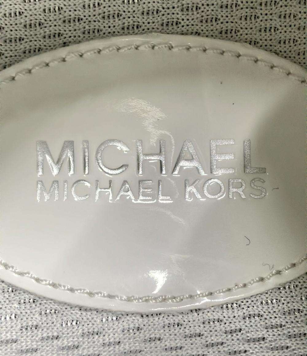 マイケルコース ローカットスニーカー トニ エンベリッシュド リネンブレンド トレーナー 43S5TRFS1D レディース SIZE 6 (M) MICHAEL KORS