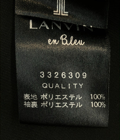 LANVIN en Bleu 半袖ワンピース パフスリーブ フレア 3326309 レディース SIZE 38 (M) ランバンオンブルー