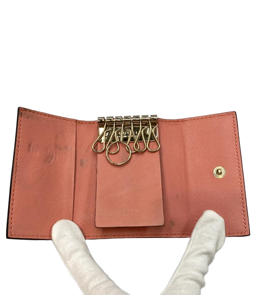 GUCCI 6連キーケース ラブリー グッチシマ 257217 0416 レディース