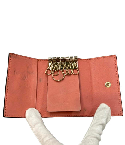 GUCCI 6連キーケース ラブリー グッチシマ 257217 0416 レディース グッチ