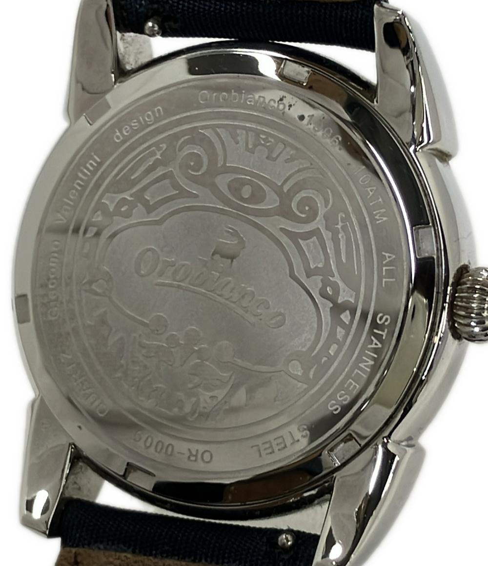 Orobianco 腕時計 クオーツ シルバー OR-0009 メンズ オロビアンコ