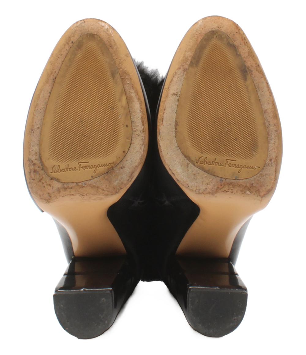 サルヴァトーレフェラガモ ショートブーツ レディース SIZE 6 1/2 (L) Salvatore Ferragamo