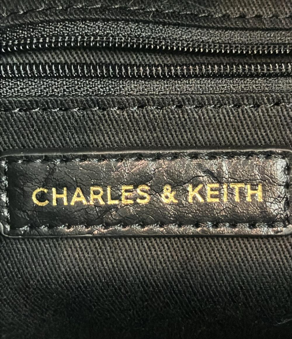 美品 チャールズ＆キース 2WAY ショルダーバッグ 斜め掛け 肩掛け レディース CHARLES＆KEITH