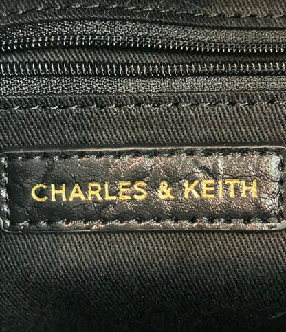 美品 チャールズ＆キース 2WAY ショルダーバッグ 斜め掛け 肩掛け レディース CHARLES＆KEITH