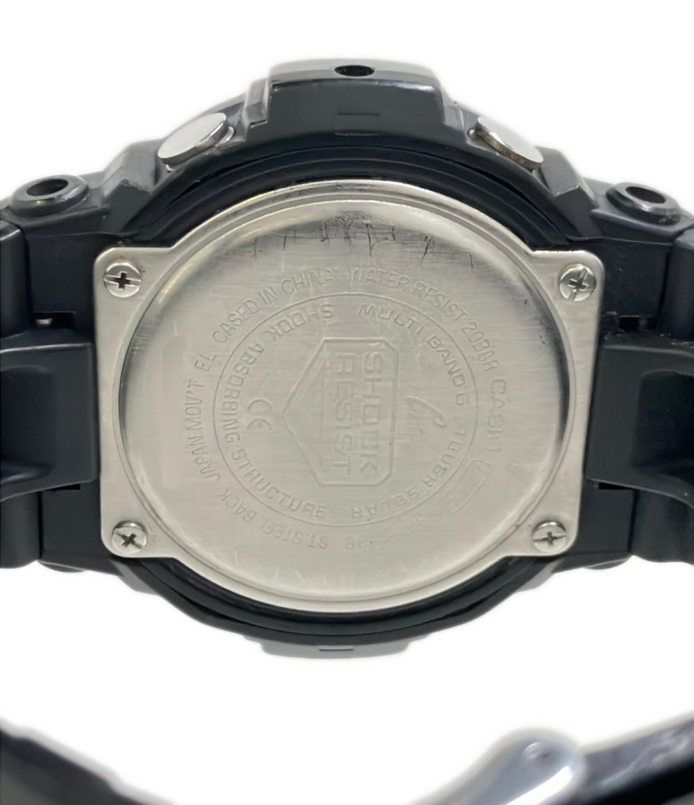 CASIO 腕時計 G-SHOCK ソーラー ブラック GAW-100B メンズ カシオ