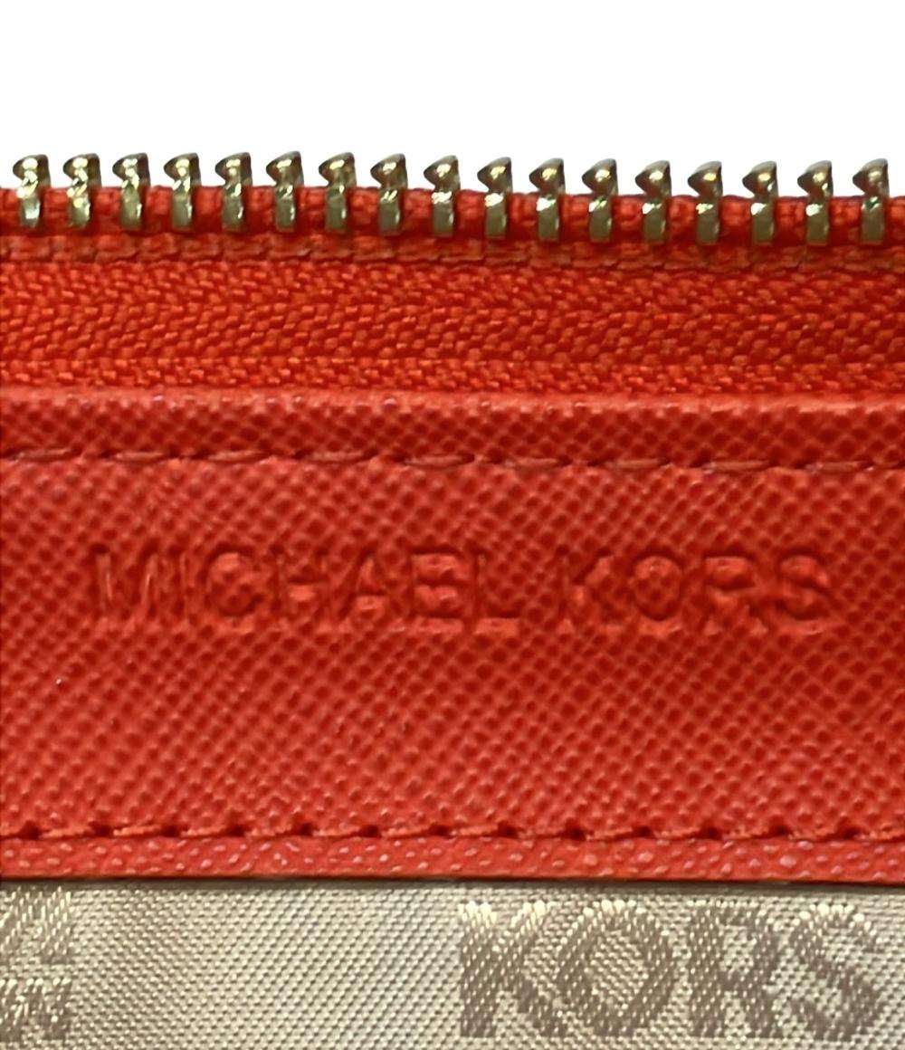 マイケルコース ラウンドファスナー長財布 レディース MICHAEL KORS