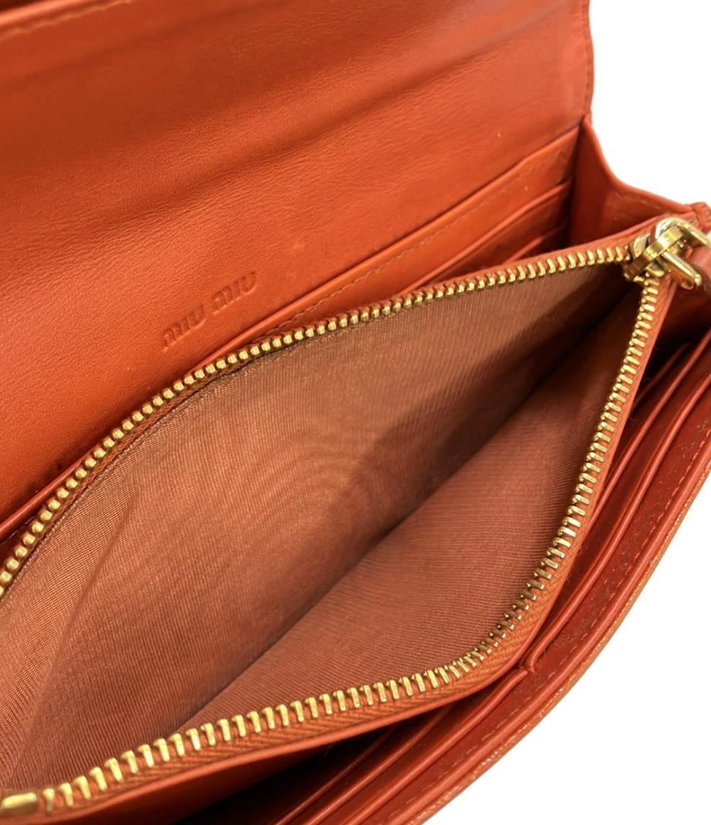 MIUMIU 長財布 レディース ミュウミュウ