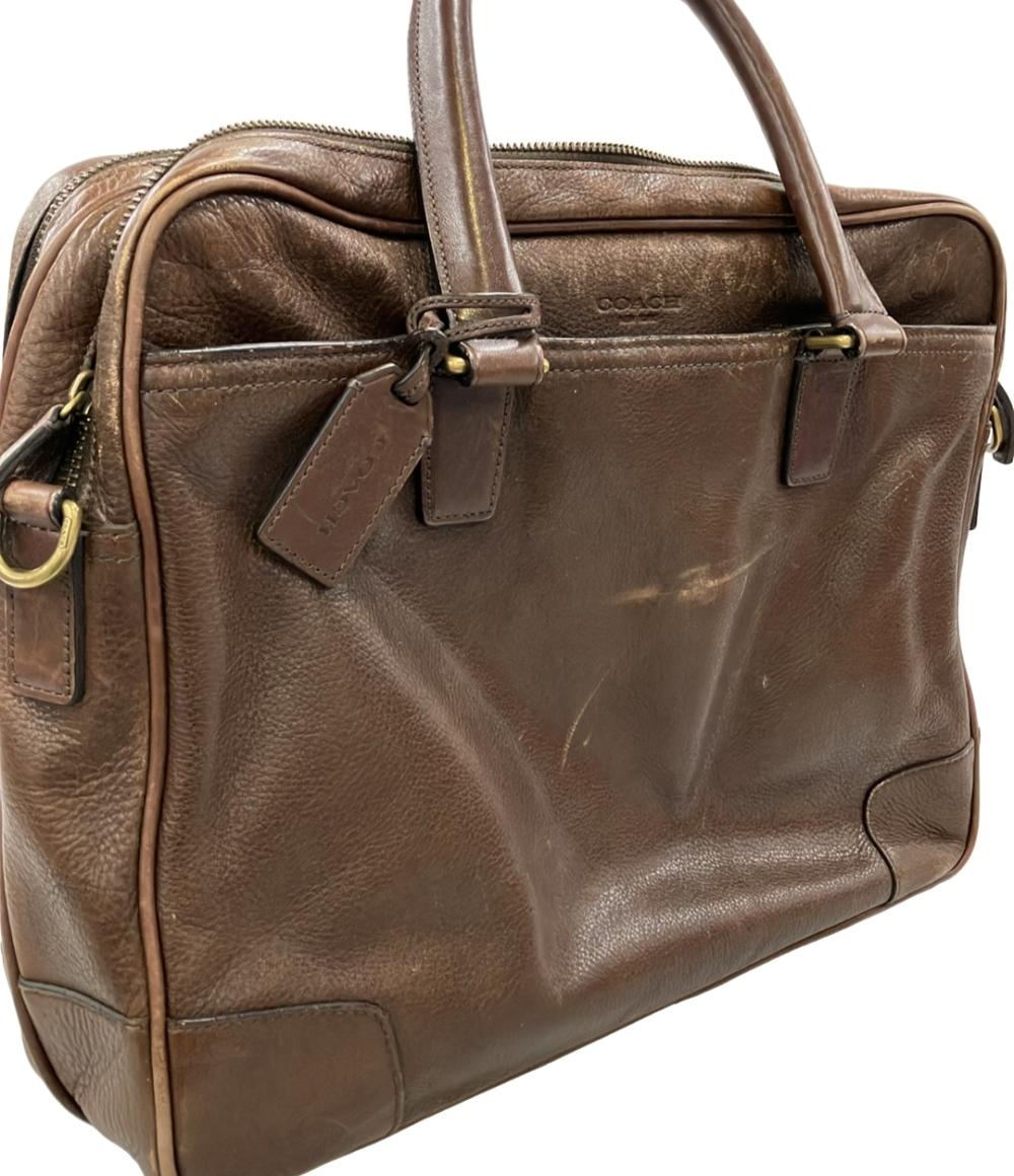 COACH 2WAY ビジネスバッグ ブリーフケース ショルダーバッグ 斜め掛け