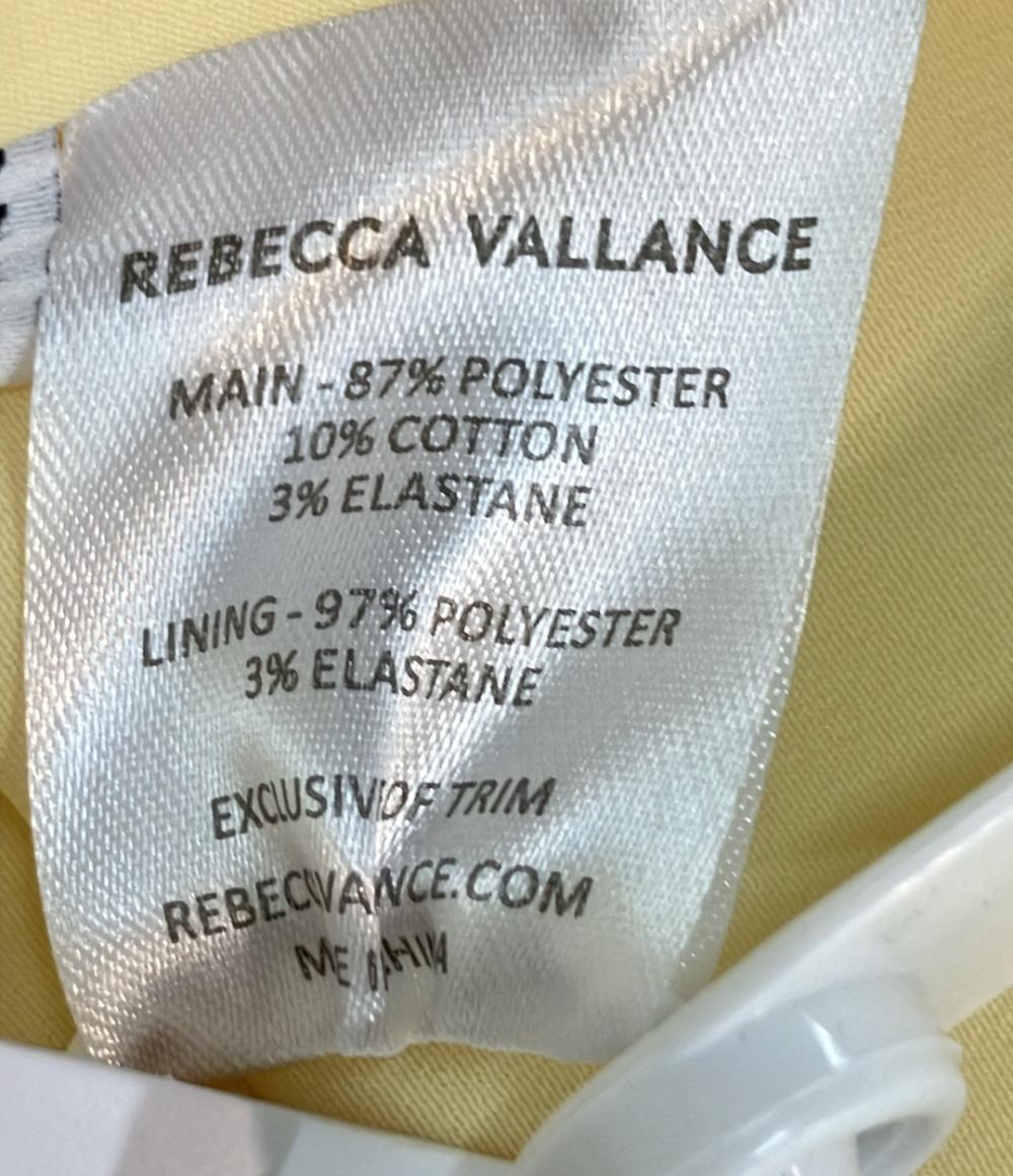 REBECCA VALLANCE 半袖ワンピース ツイード ミニ パフスリーブ ウエストチェーン Aライン タグ付き Claire Short Sleeve Mini Dress レディース