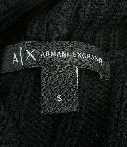 ARMANI EXCHANGE タートルネック ロング丈ニット ワンピース プルオーバー 6GYM2A-YMS7Z レディース SIZE S アルマーニエクスチェンジ