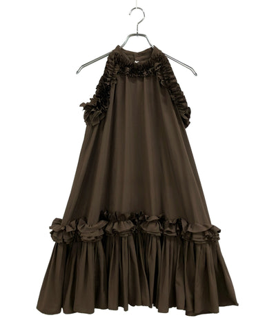 FUR FUR ノースリーブワンピース RWF0261097 レディース SIZE F ファーファー