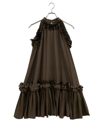 FUR FUR ノースリーブワンピース RWF0261097 レディース SIZE F ファーファー