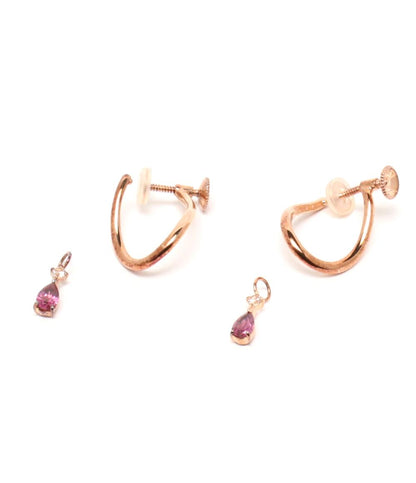 4℃ イヤリング SV SV925 ロードライトガーネット レディース ヨンドシー