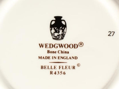 WEDGWOOD カップ＆ソーサー 2客セット ペア ベル フルール BELLE FLEUR ウェッジウッド
