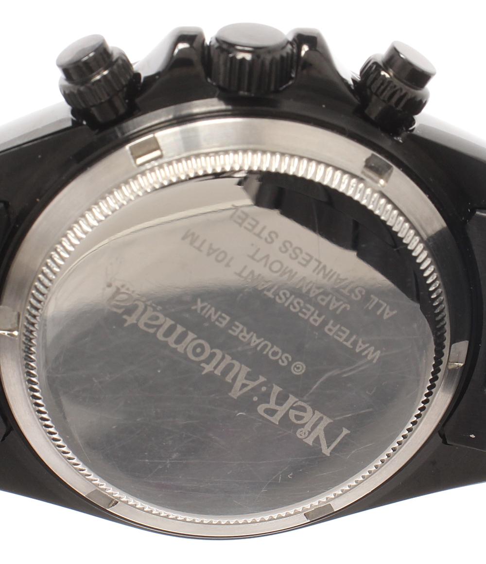 SuperGroupies 腕時計 NieR:Automata 2B(ヨルハ二号B型) モデル クオーツ メンズ