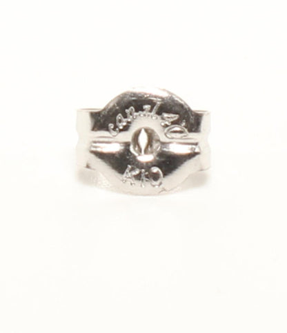 美品 カナルヨンドシー ピアス K10 ブルートパーズ ハートモチーフ レディース canal4℃