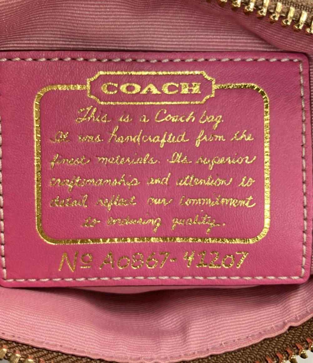 コーチ ショルダーバッグ 斜め掛け シグネチャー 41207 レディース COACH