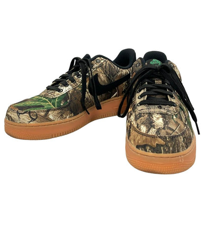 美品 ナイキ 厚底ローカットスニーカー AIR FORCE 1 07 LV8 3 REAL TREE CAMO PACK AO2441-001 メンズ SIZE 27.5 (LR) NIKE