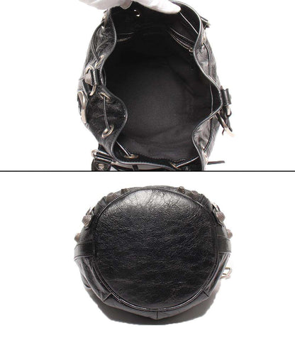 美品 バレンシアガ 2wayショルダーバッグ ハンドバッグ 斜め掛け 肩掛け バケットバッグ ルカゴール レディース BALENCIAGA