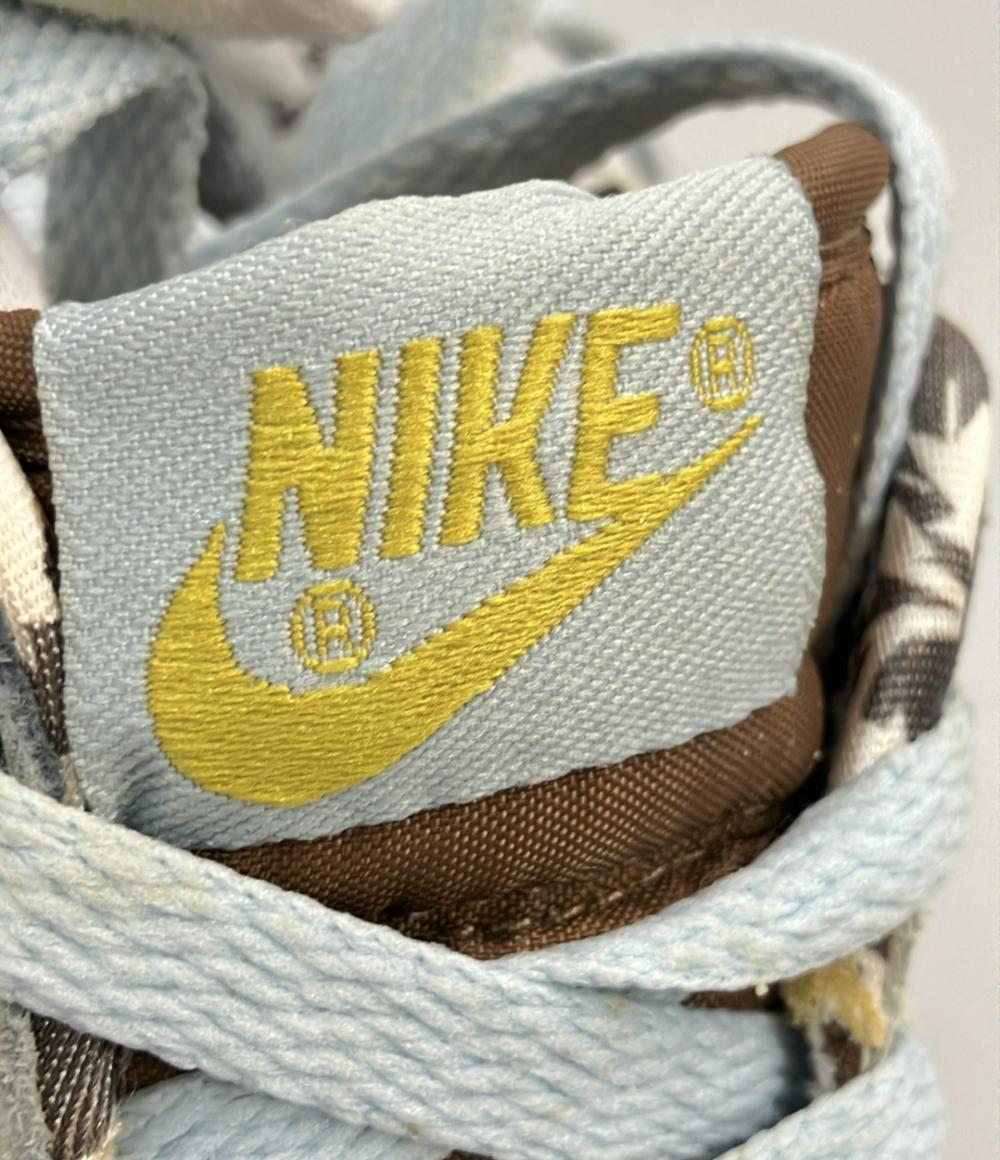 訳あり ナイキ ローカットスニーカー DUNK PREMIUM BISON BARELY BLUE 307696-231 メンズ SIZE 27.0 (L) NIKE