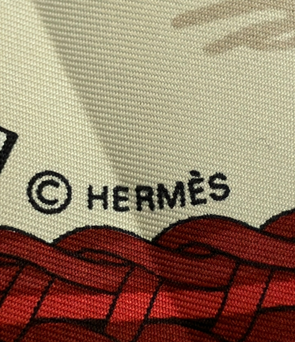 HERMES スカーフ カレ90 シルク100% レ・アリュール・ドゥ・シュヴァル レディース エルメス