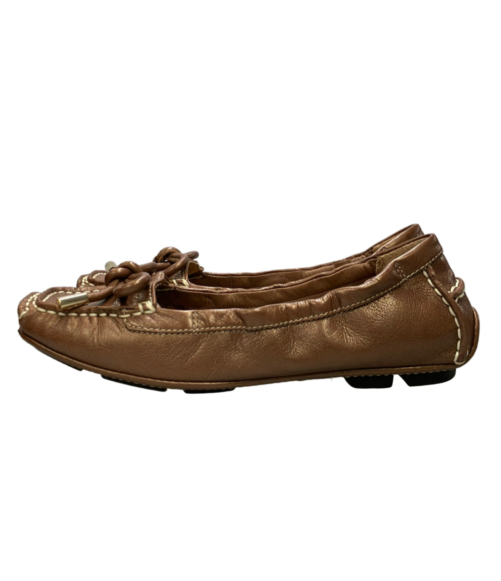 REGAL レザーフラットシューズ OL2F F32A レディース SIZE 22 1/2 リーガル