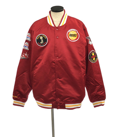 美品 スタジアムジャンパー スタジャン HOUSTON Rockets      メンズ SIZE 2X-LARGE (XL以上) Mitchell＆Ness