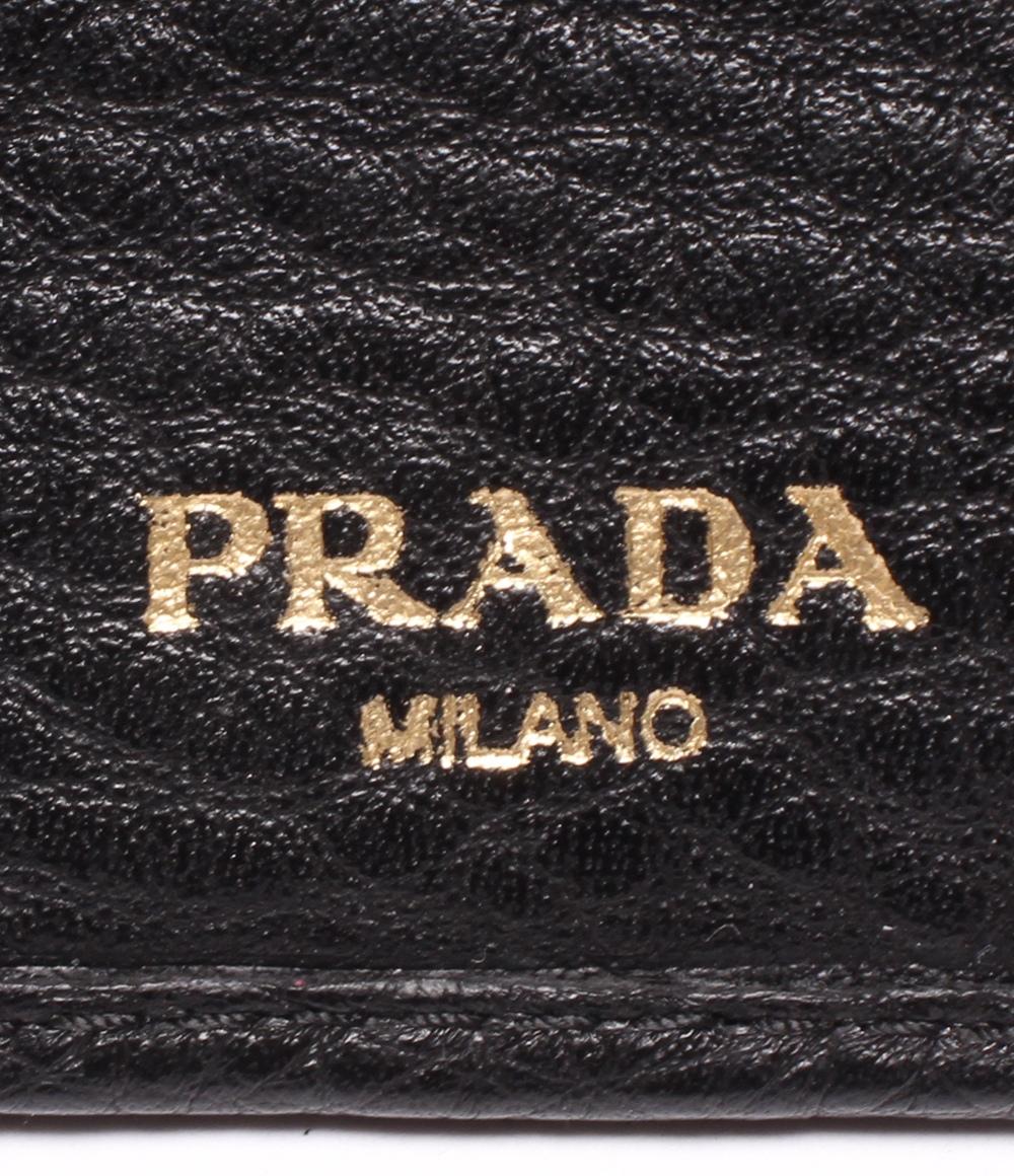 美品 プラダ 二つ折り財布 1MV204 レディース PRADA