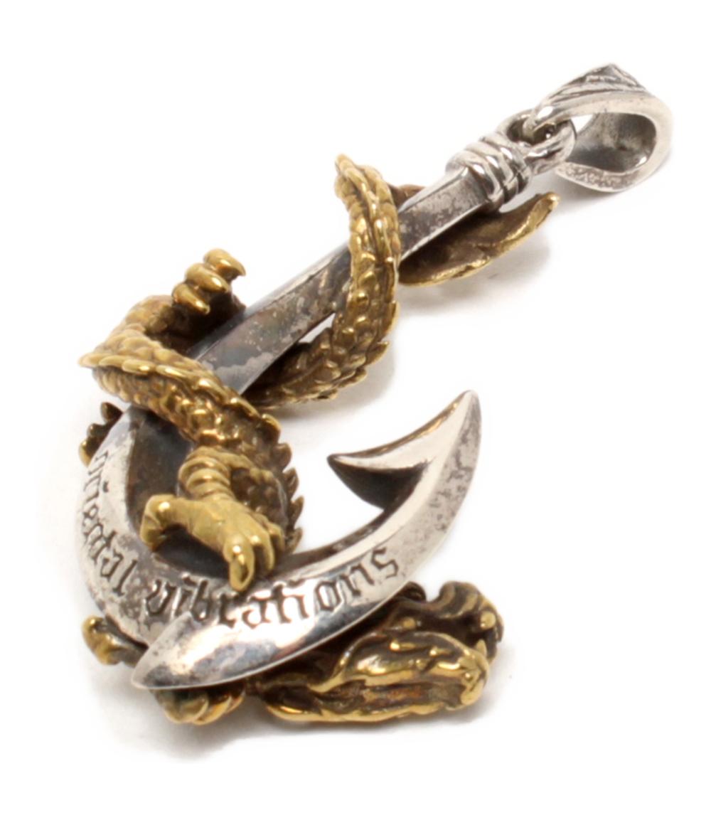 Oriental Vibrations ペンダントトップ SV925 錨モチーフ イカリモチーフ 龍モチーフ ユニセックス オリエンタルバイブレーションズ