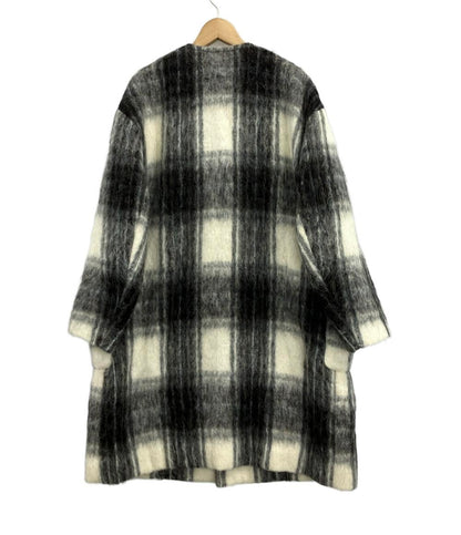 美品 ドメニコアンドサビオ ノーカラーコート レディース SIZE 38 (M) DOMENICO＋SAVIO