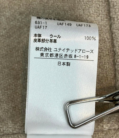 Drawer ベスト レザー オーバーサイズ レザーポケット ジレ 6522-234-0744 レディース SIZE 38 (S) ドゥロワー