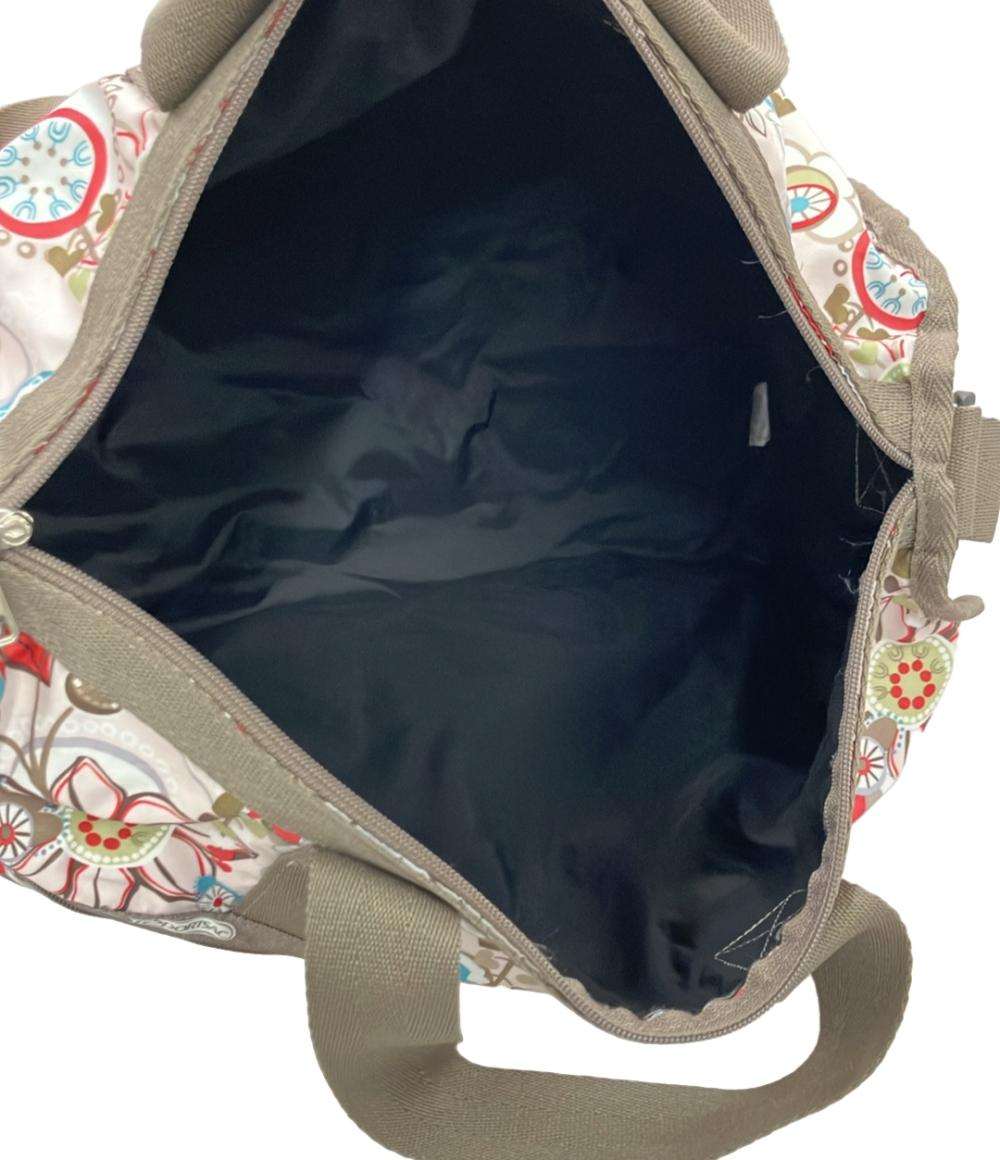 美品 LeSportsac ボストンバッグ ショルダーバッグ 2WAY 斜め掛け レディース レスポートサック