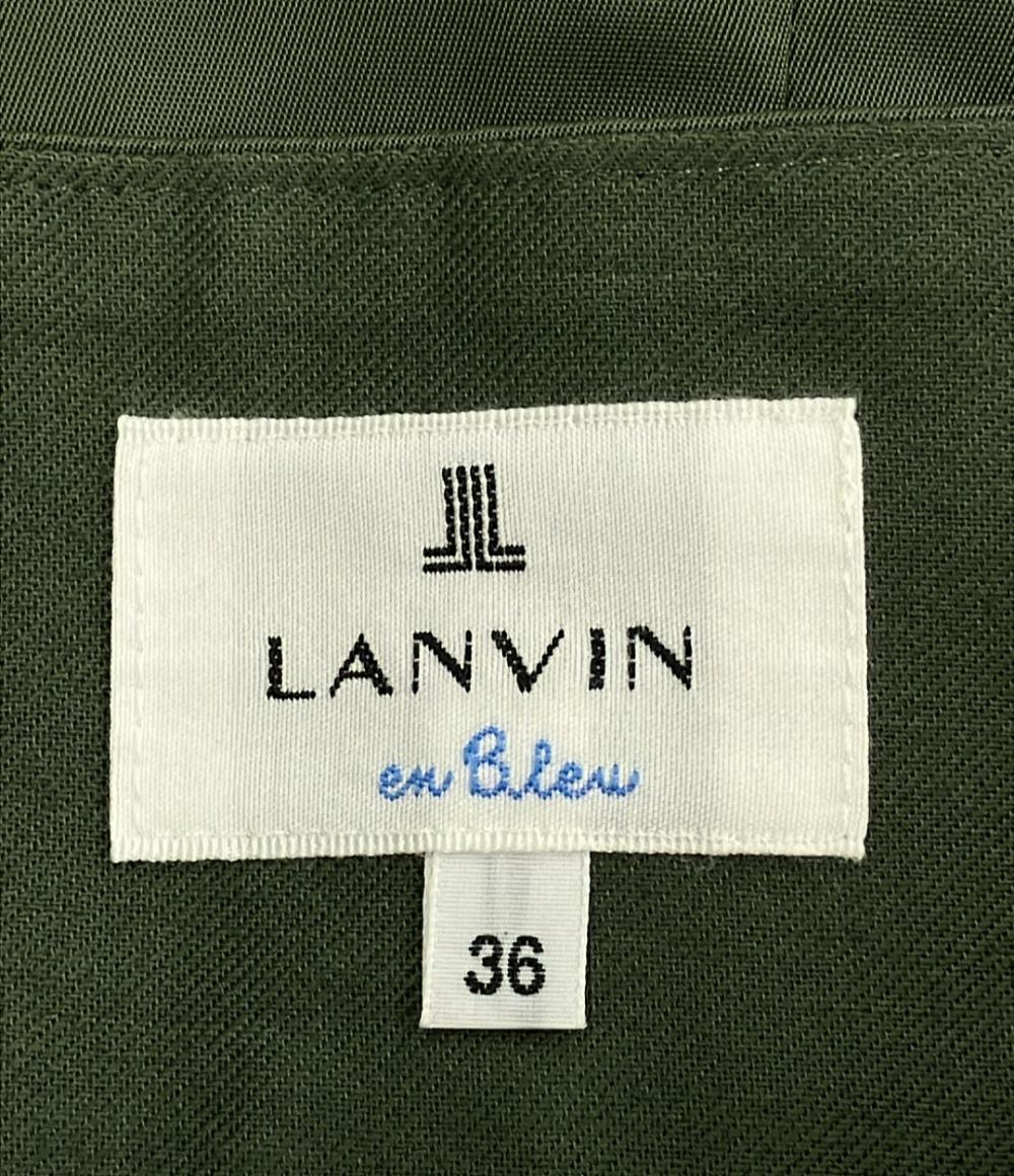 美品 ランバンオンブルー タックスカート レディース SIZE 36 (S) LANVIN en Bleu