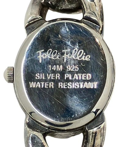 フォリフォリ 腕時計 クオーツ ホワイト レディース Folli Follie