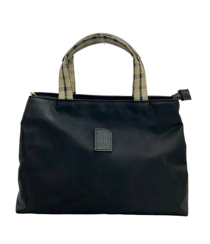 ダックス ハンドバッグ トートバッグ ナイロン チェック柄 レディース DAKS